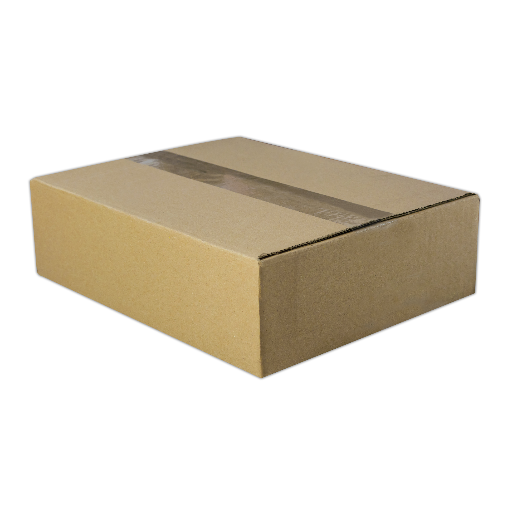 Karton 320x250x100 mm - Versandkarton 32x25x10 cm - Faltkarton 1.20 B-Welle braun OP 317