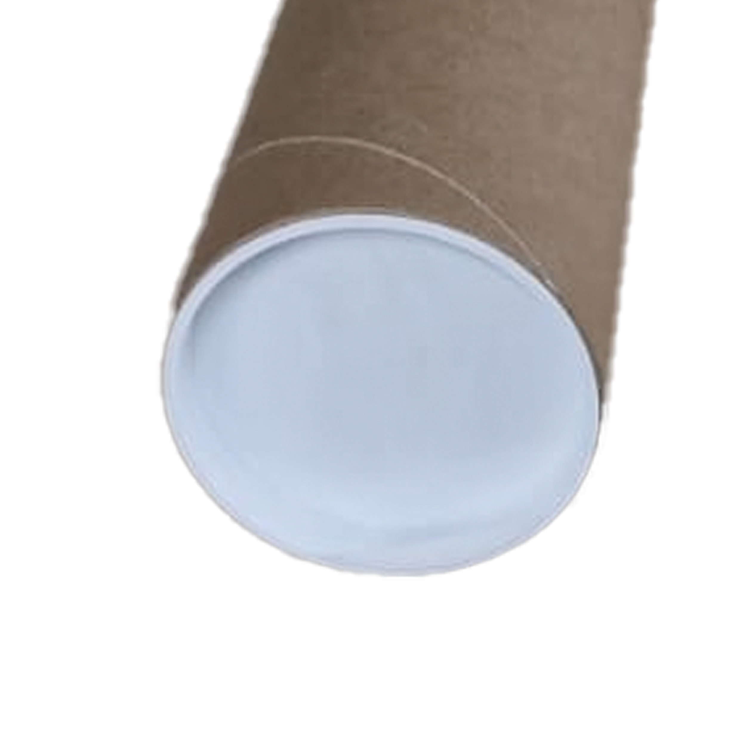 830 x 80 mm Versandhülsen, D0 mit Deckel rund 2 mm Stärke