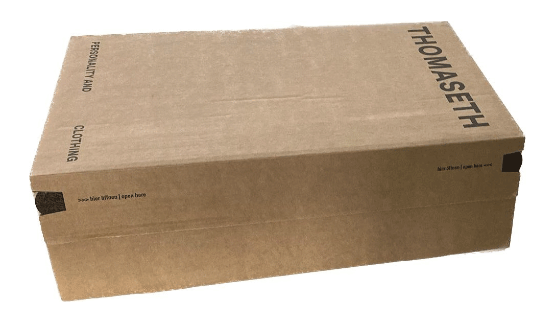 305x212x110 mm - BEDRUCKT Restposten Faltschachtel