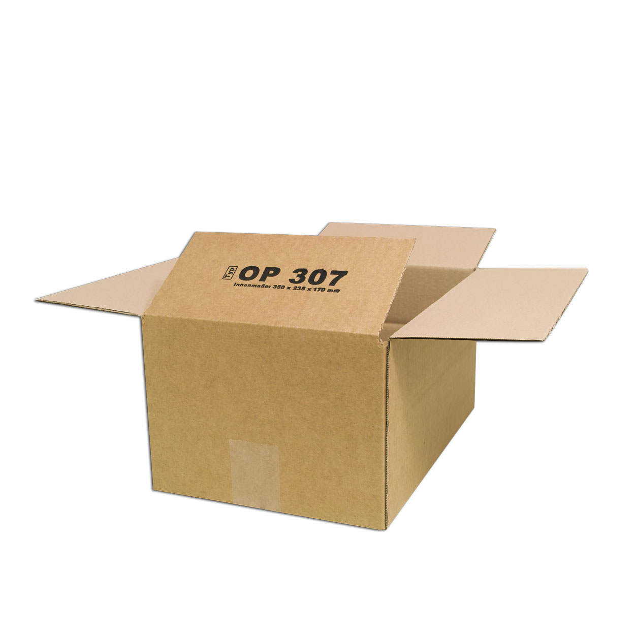 Karton 350x235x170 mm - Versandkarton 35x23,5x17 cm - Faltkarton OP 307