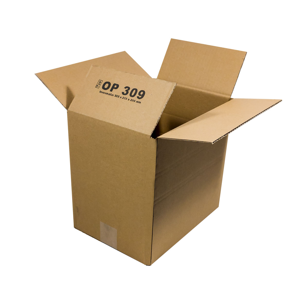 Karton 305x215x290 mm - Versandkarton 30,5x21,5x29 cm - Faltkarton OP 309 - DIN A4