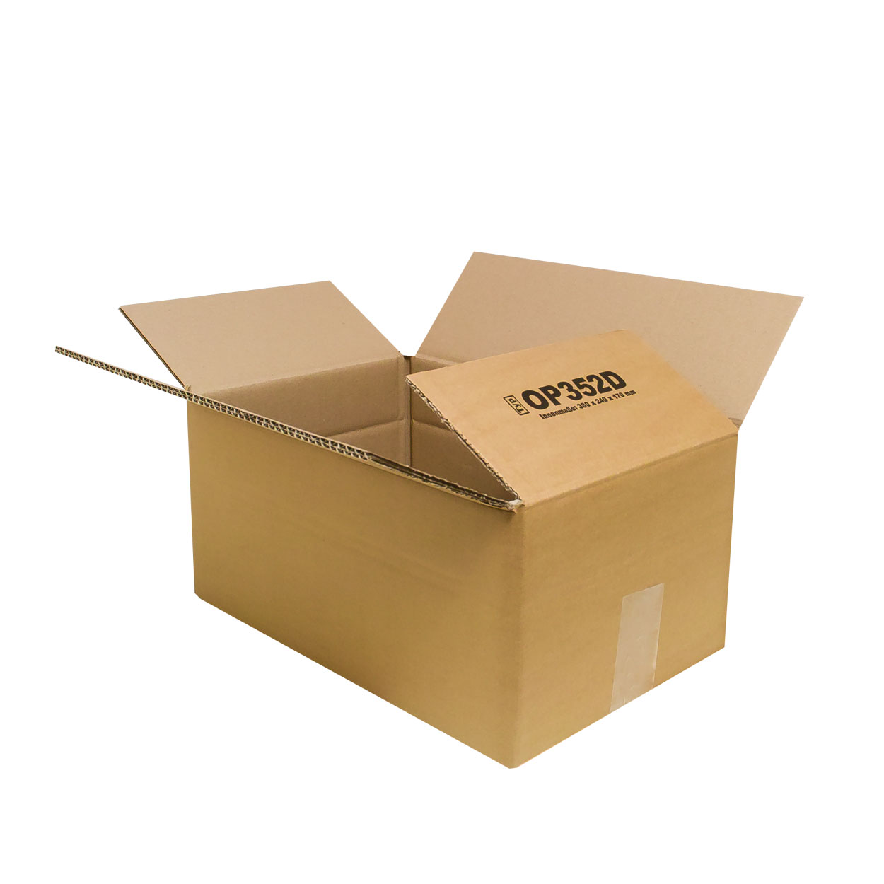 Bedruckter Karton 380x240x170 mm OP 352D