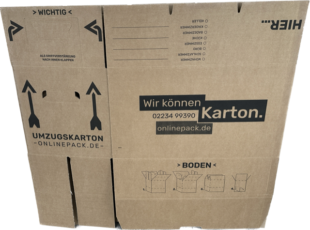 Umzugskarton 585x310x330 mm 2-wellig - Ordnerkarton