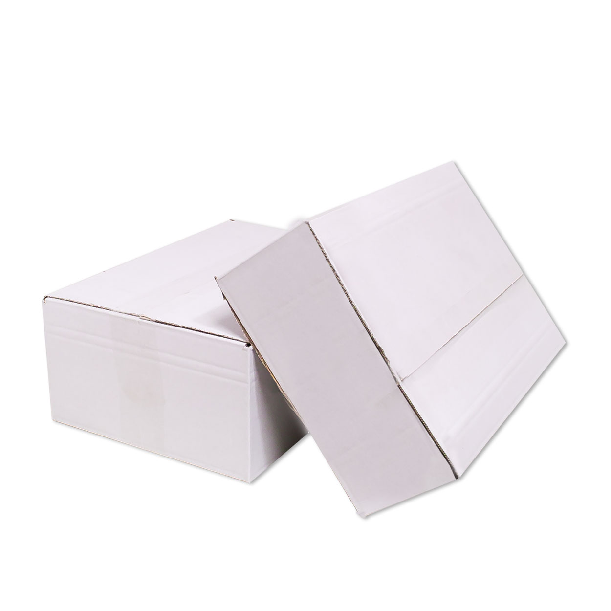 200x130x130 mm Faltkarton 2.20 BC-Welle weiss REST