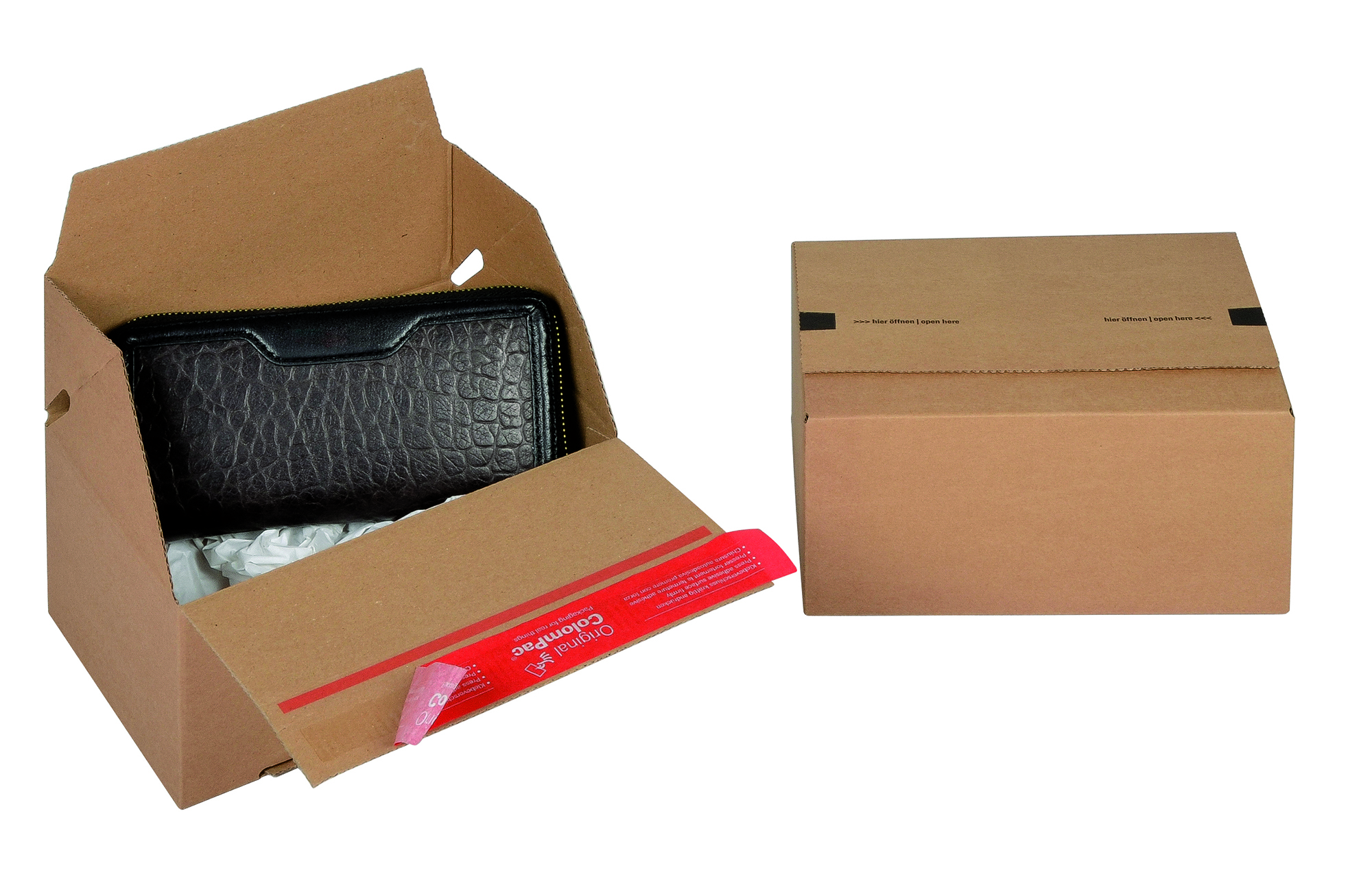 Automatikboden-Karton 200x150x100 mm - Versandkarton 20x15x10 cm - CP 154.201510