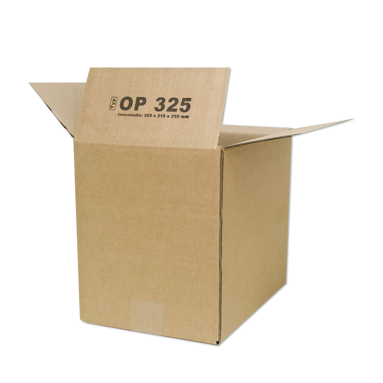 Karton 305x215x250 mm - Versandkarton 30,5x21,5x25 cm - Faltkarton OP 325 - DIN A4