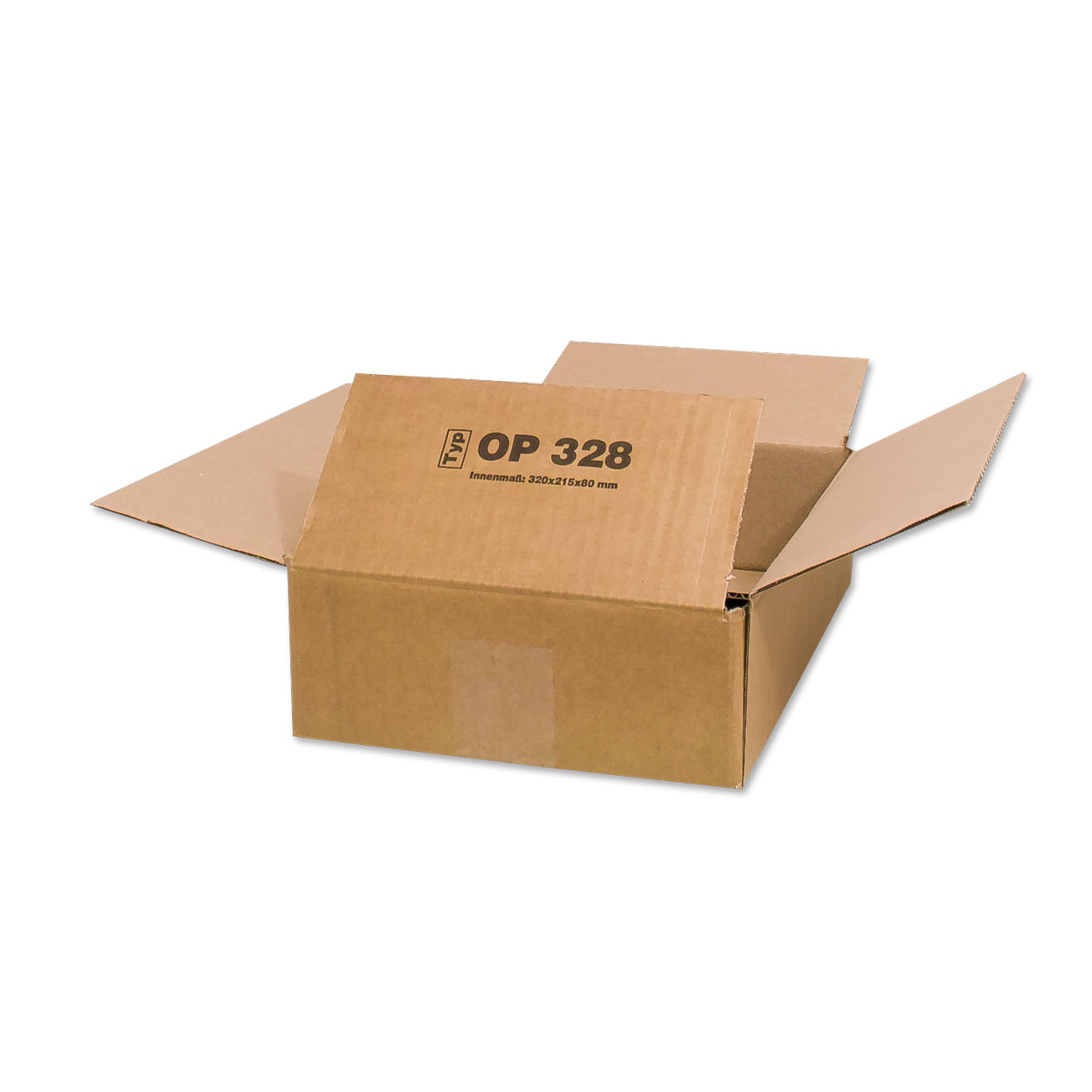 Karton 325x220x90 mm - Versandkarton 32,5x22x9 cm - Faltkarton OP 328