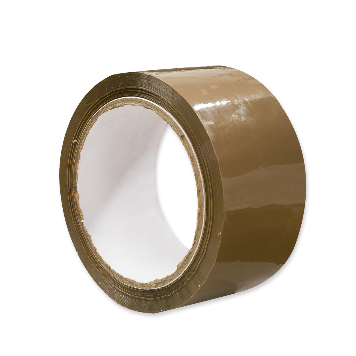 Paketband - braun - 46 my - 50 mm x 66 m - LOW NOISE