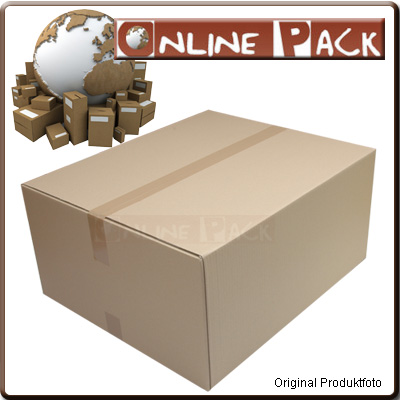 1110x160x550 mm Innenmaß Faltkarton 2.20 BC-Welle braun Fefco 0201