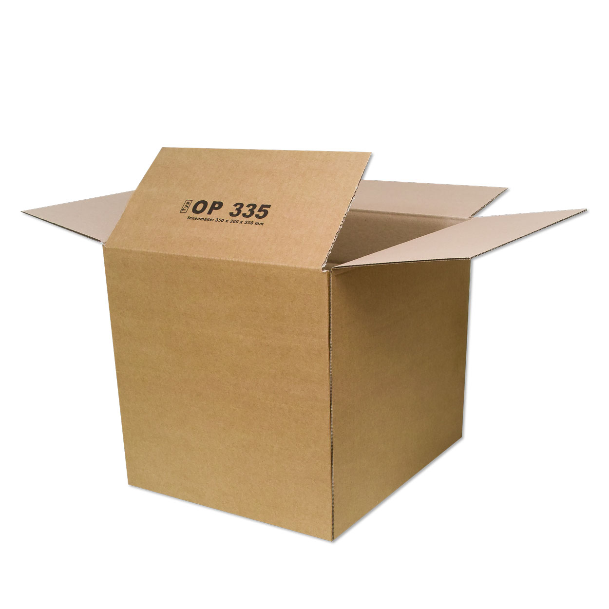 Karton 350x300x300 mm - Versandkarton 35x30x30 cm - Faltkarton OP 335