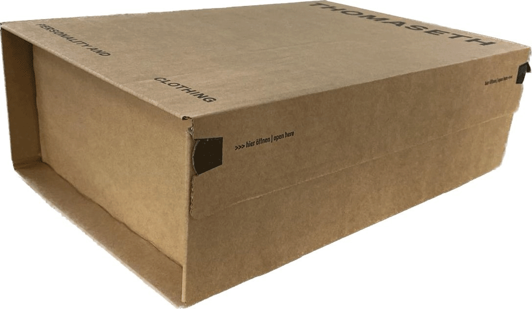 305x212x110 mm - BEDRUCKT Restposten Faltschachtel