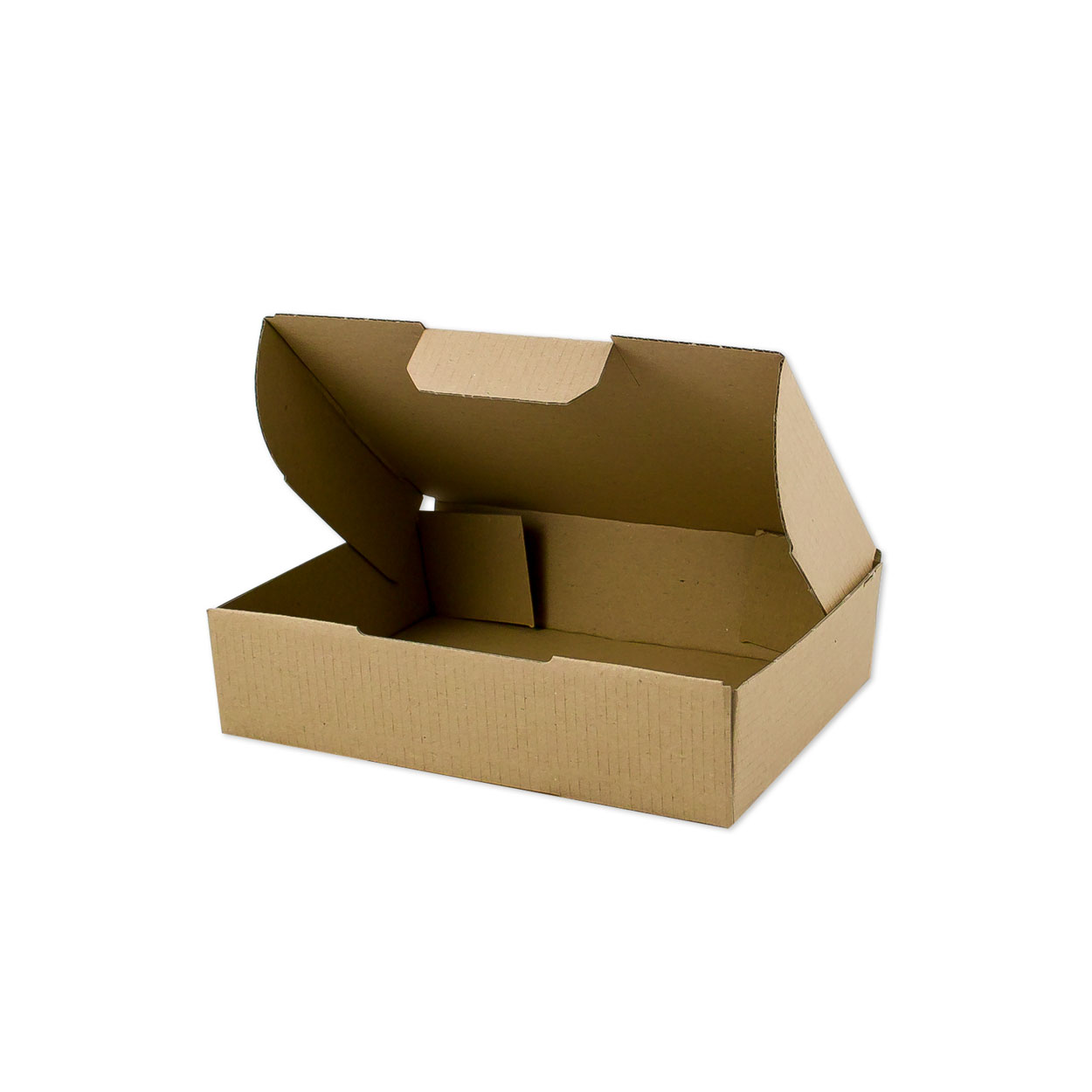 Karton 18x13x4,5cm - Faltkarton 180x130x45 mm - DIN A6 B6 C5 - Maxi 180 braun