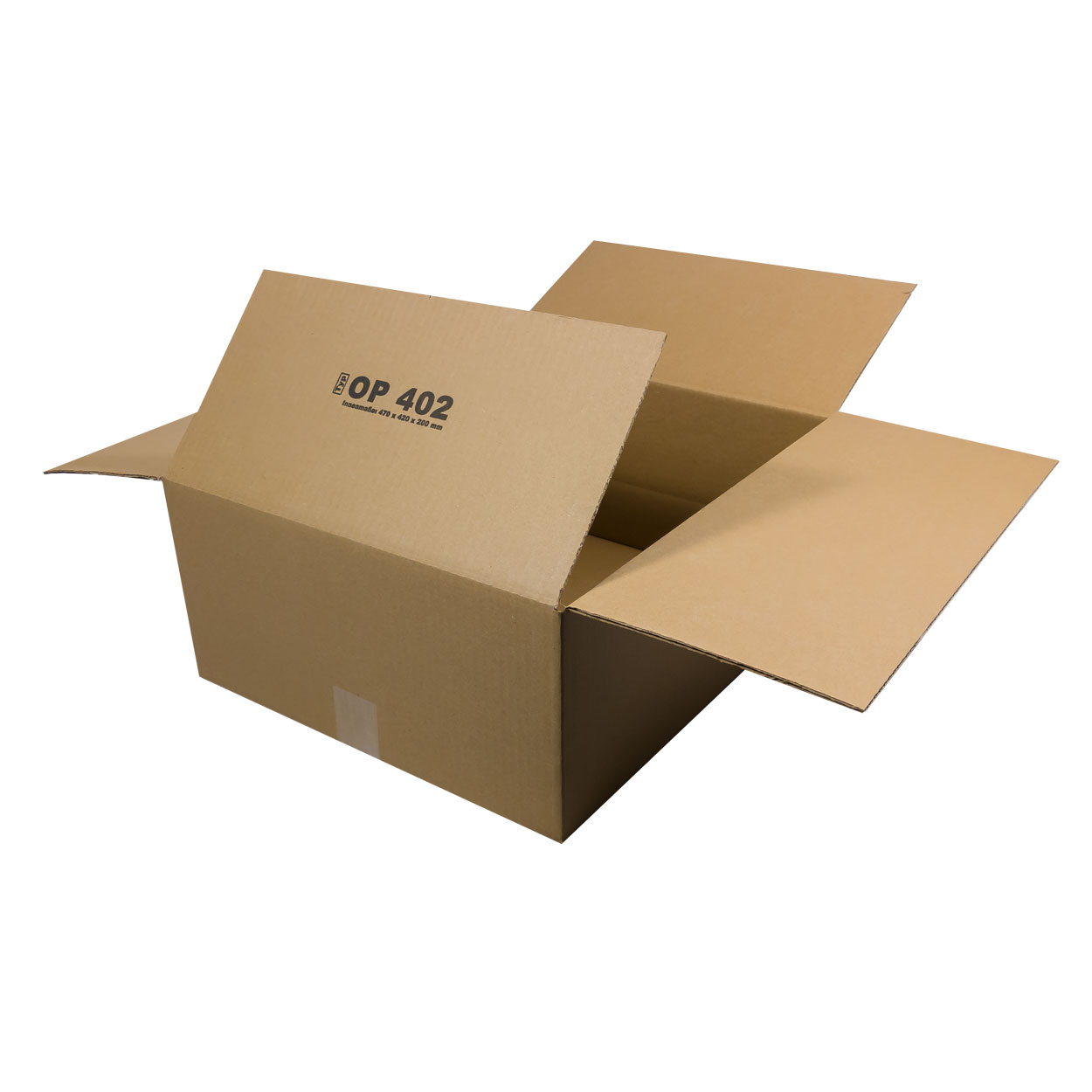 Karton 470x420x200 mm - Versandkarton 47x42x20 cm - Faltkarton OP 402