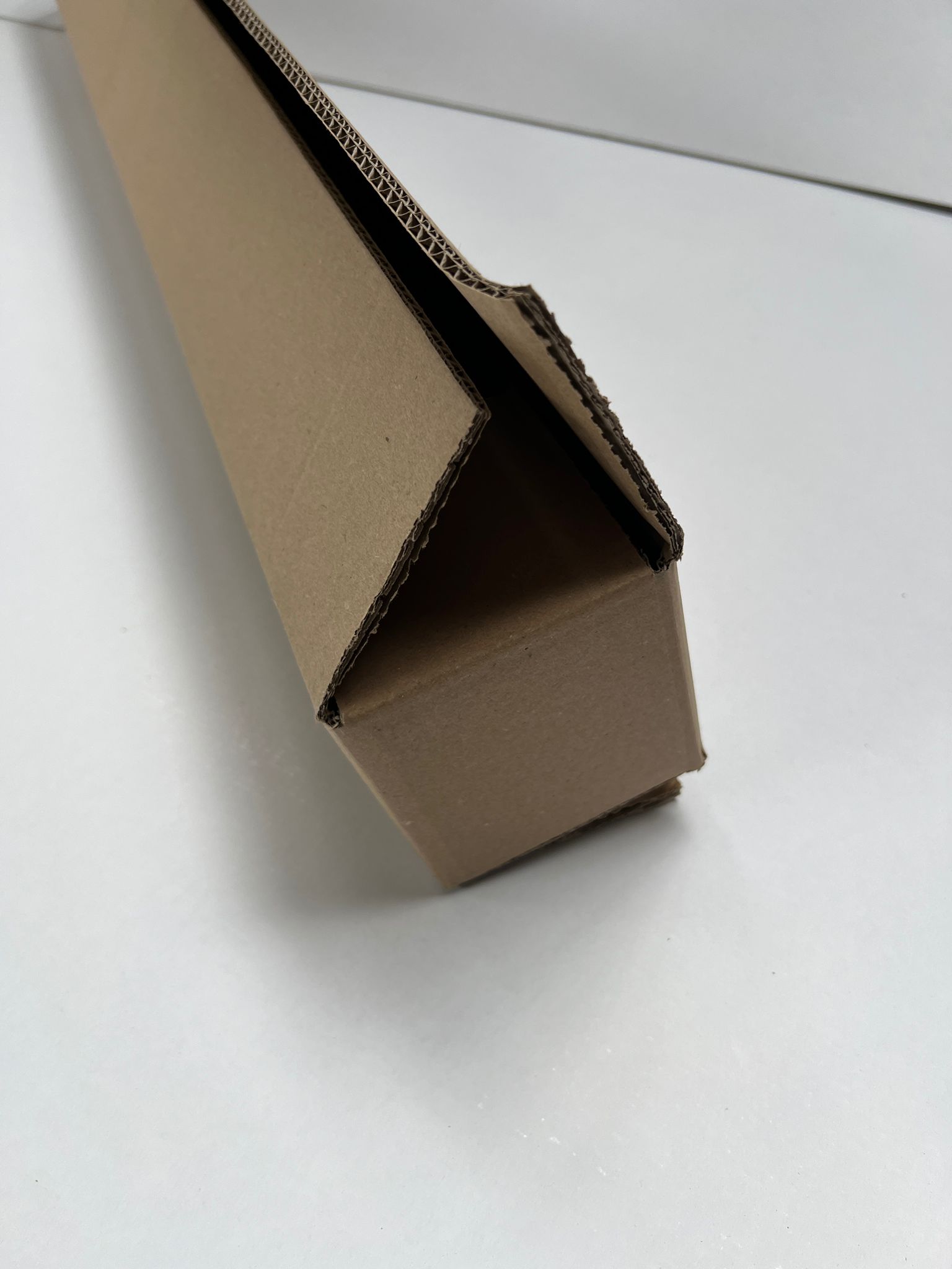 330 Stk1210x90x80 mm Faltkarton 2.30 BC-Welle braun Fefco 0201