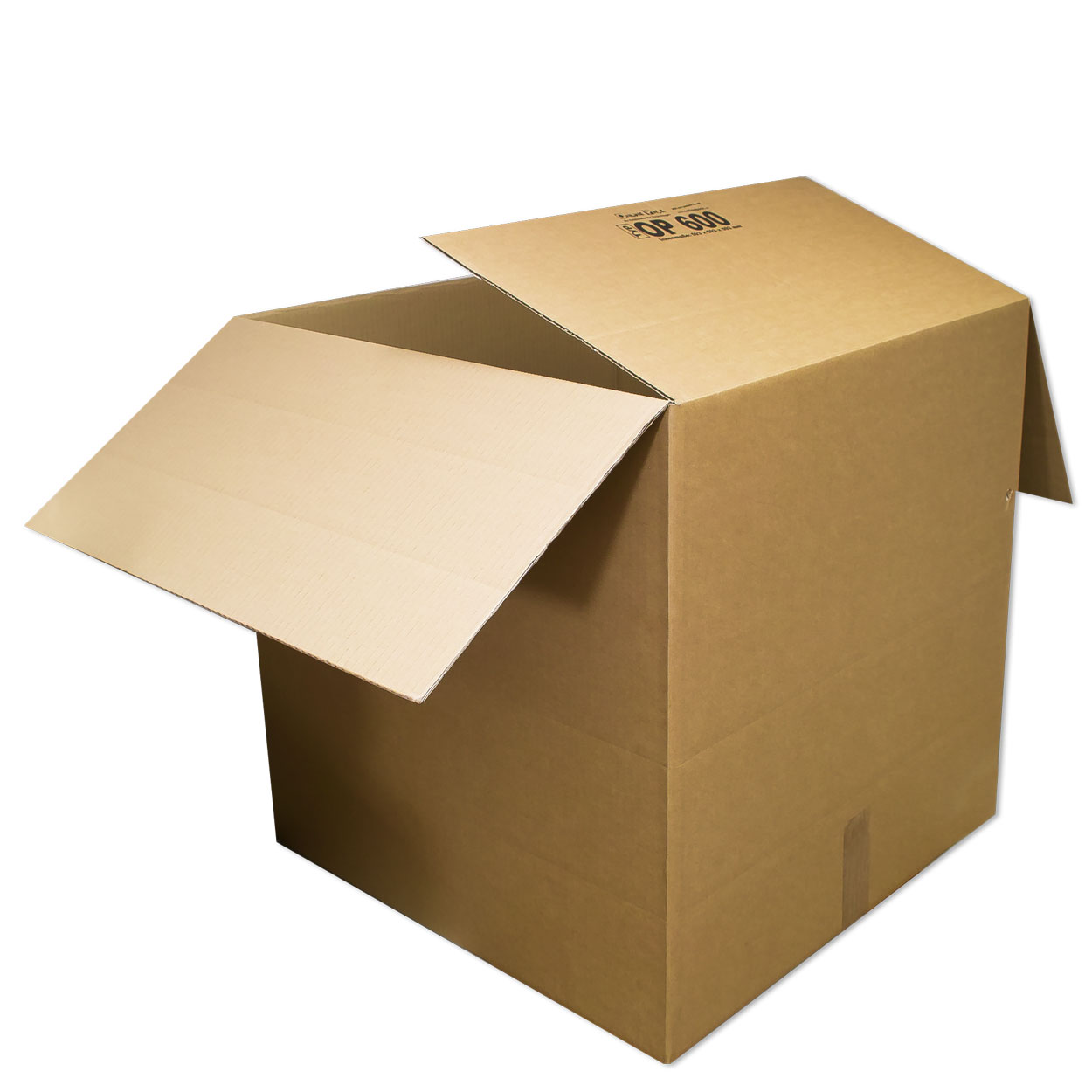 Karton 59,3x59,3x59,3 cm - Versandkarton 593x593x593 mm - Faltkarton 1.30 C-Welle braun 0201 RESTPOSTEN