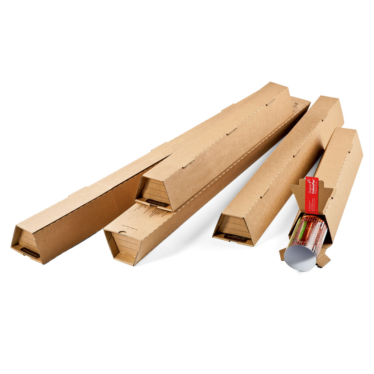 Archivbox Trapez Karton CP 070.08 Außen: 1005x105/55x75 mm