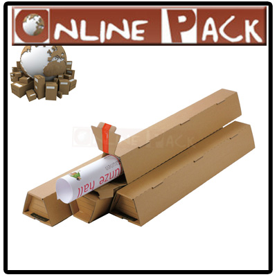 Archivbox Trapez Karton CP 070.06 Außen: 860x105/55x75 mm