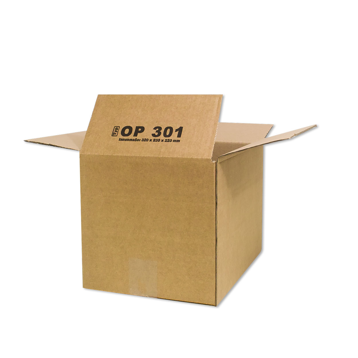 Karton 320x230x220 mm - Versandkarton 32x23x22 cm - Faltkarton OP 301