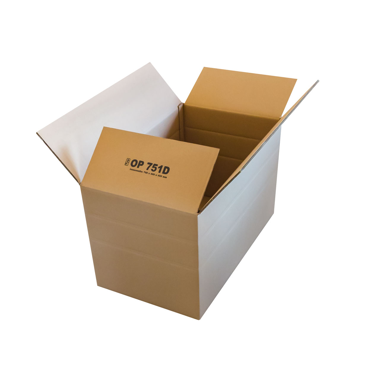 Karton 700x400x400 mm - Versandkarton 70x40x40 cm - Faltkarton OP 751D