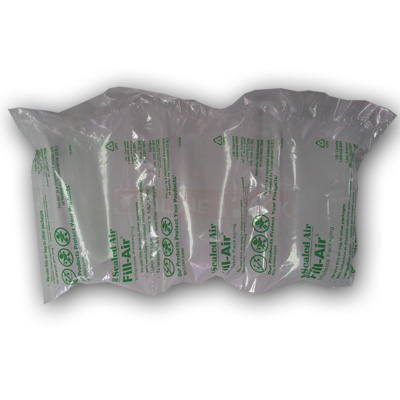 48 Luftpolsterkissen-Rollen - ca. 200x120x40 mm - HDPE - inkl Luftpolsterkissenmaschine für 1 Jahr