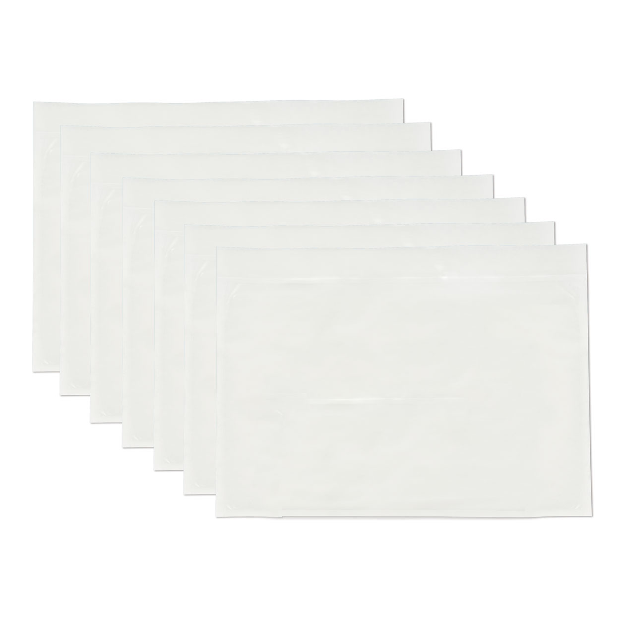 1000 Lieferscheintaschen - DIN C5 240x160 + 15mm Transparent