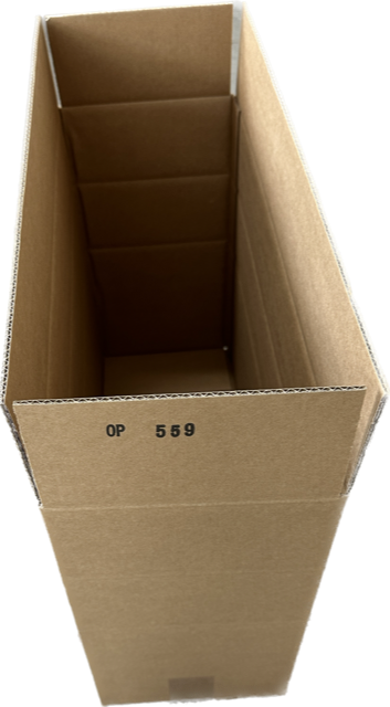 Karton 550x200x400 mm - Versandkarton 55x20x40 cm - Faltkarton OP 559D
