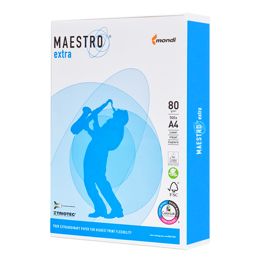 Maestro Extra Hochweiß Kopierpapier  Premium  DinA4