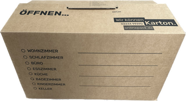Umzugskarton 585x310x330 mm 2-wellig - Ordnerkarton