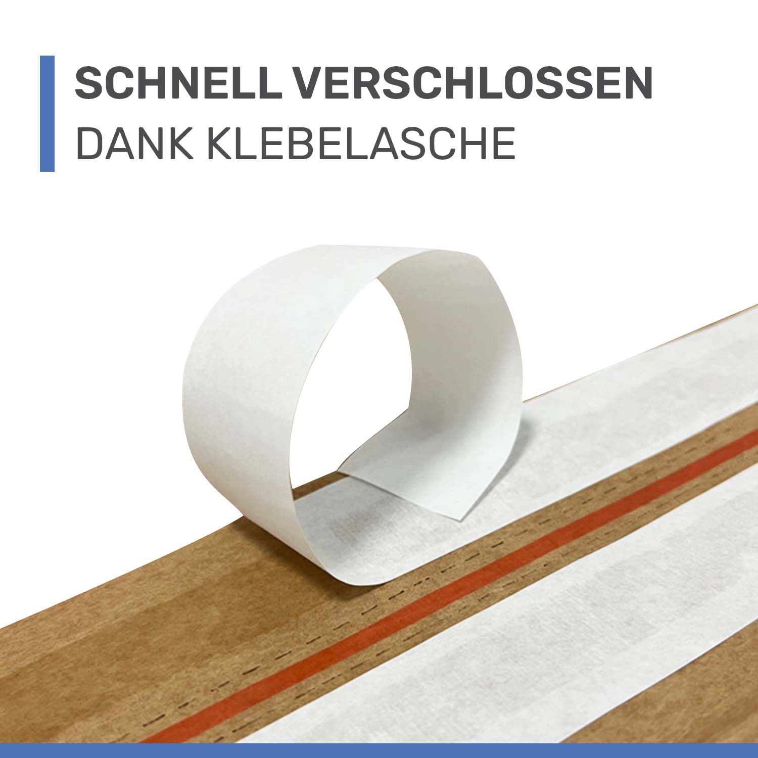 Versandtaschen aus Kraftpapier XL - 400x500x100 mm Seitenfalten + Klotzboden
