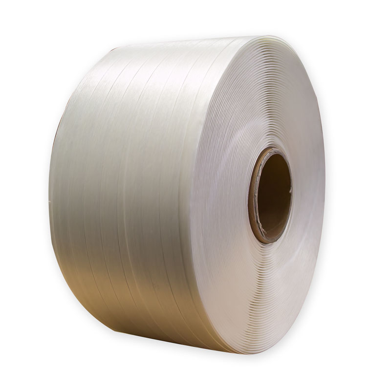 Textil Umreifungsband, Reißfestigkeit 450 kgf, 16mm, Länge 850m, Kerndurchmesser 76 mm