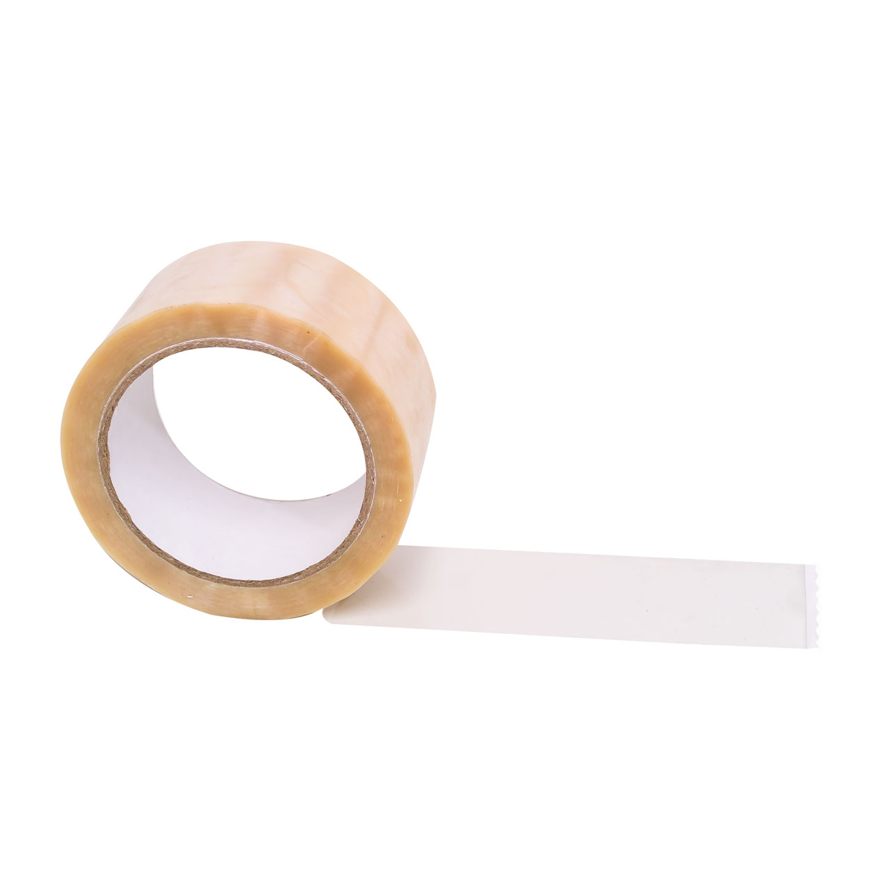 PVC-Packband pack 866 - transparent - Naturkautschuk Kleber, 55 my